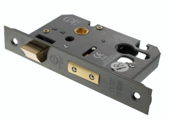 Atlantic - ALKSASHE3UB Euro Profile Mortice Sashlock &lbrack;CE&rsqb; 3" - Urban Bronze