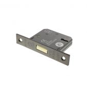 Atlantic - ALKDEAD3LK25UB 3 Lever Key Mortice Deadlock &lbrack;CE&rsqb; 2&period;5" - Urban Bronze