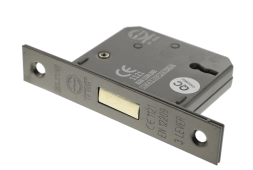 Atlantic - ALKDEAD3LK3UB 3 Lever Key Mortice Deadlock &lbrack;CE&rsqb; 3" - Urban Bronze