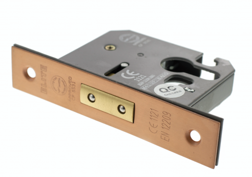 Click Here To Enlarge This Photo Of Atlantic - ALKDEADE25USC Euro Profile Mortice Deadlock &lbrack;CE&rsqb; 2&period;5" - Urban Satin Copper