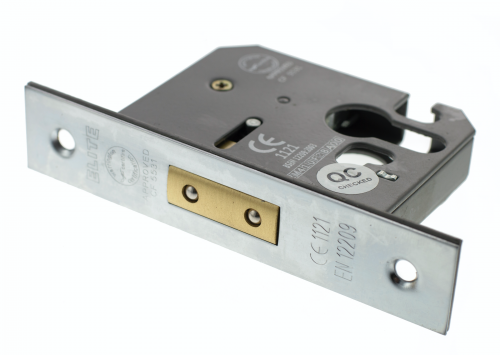 Click Here To Enlarge This Photo Of Atlantic - ALKDEADE3SC Euro Profile Mortice Deadlock &lbrack;CE&rsqb; 3" - Satin Chrome