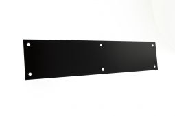 Atlantic - AFP35075MB Finger Plate Pre drilled with screws 350mm x 75mm - Matt Black