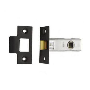Click Here To Enlarge This Photo Of TL1PCB - Carlisle Brass Eurospec 2&period;5" Budget Tubular Mortice Latch Black