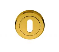 SZM003PVD - Carlisle Brass Serozzetta Standard Key Escutcheon &lpar;Concealed Fix&rpar; PVD Stainless Brass