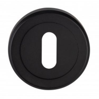 Click Here To Enlarge This Photo Of SZM003MB - Carlisle Brass Serozzetta Standard Key Escutcheon &lpar;Concealed Fix&rpar; Matt Black