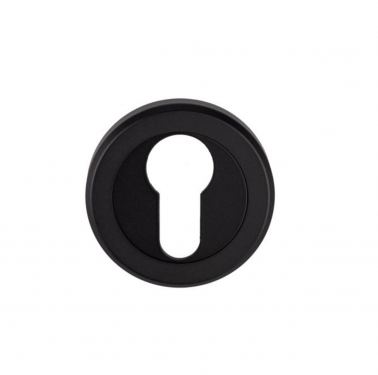 Click Here To Enlarge This Photo Of SZM001MB - Carlisle Brass Serozzetta Euro Profile Escutcheon &lpar;Concealed Fix&rpar; Matt Black
