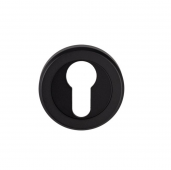SZM001MB - Carlisle Brass Serozzetta Euro Profile Escutcheon &lpar;Concealed Fix&rpar; Matt Black