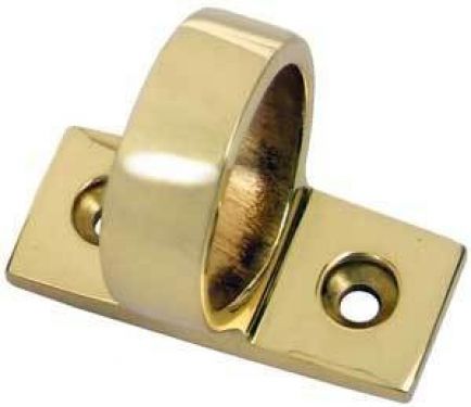 Click Here To Enlarge This Photo Of AA42R - Carlisle Brass Ring Sash Lift &lpar;Horizontal Fix&rpar; Polished Brass
