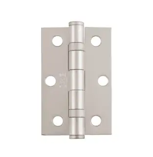 HIN1322SNP - Carlisle Brass Eurospec 76mm x 51mm x 2mm Ball Bearing Hinges Satin Nickel