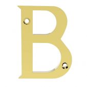 NB - Carlisle Brass Letter Face Fix &lpar;B&rpar; 53mm Polished Brass