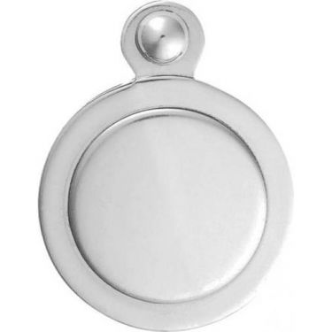 Click Here To Enlarge This Photo Of M42CP - Carlisle Brass Victorian Escutcheon &lpar;Covered&rpar; Polished Chrome