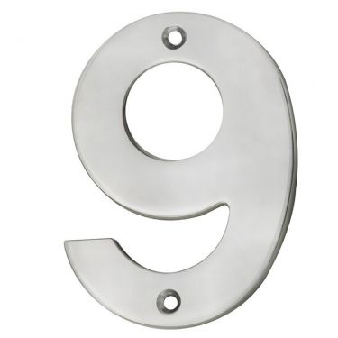 Click Here To Enlarge This Photo Of NUM10106&sol;9SSS - Carlisle Brass Eurospec Number 6&sol;9 100mm Satin Stainless Steel