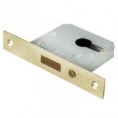 EDE5030EB - Carlisle Brass Eurospec Economy Euro Cylinder Deadlock 76mm Electro Brass