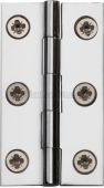 HG99-115-PC Heritage Brass Hinge Brass 2" x 1 &frac18;" Polished Chrome Finish