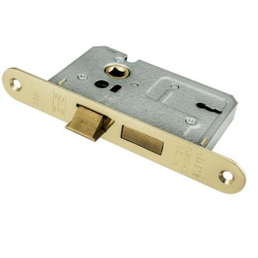 Click Here To Enlarge This Photo Of LSE5330EB&sol;R - Carlisle Brass Eurospec 3 Lever Sashlock - Economy 76mm &lpar;Radius&rpar; Electro Brass