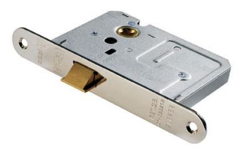 Click Here To Enlarge This Photo Of ULE5025NP&sol;R - Carlisle Brass Eurospec Easi-T Upright Latch &lpar;Economy&rpar; 64mm Radius Nickel Plated