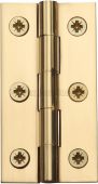 HG99-125-PB Heritage Brass Hinge Brass 3" x 1 &frac58;" Polished Brass Finish