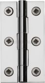 HG99-125-PC Heritage Brass Hinge Brass 3" x 1 &frac58;" Polished Chrome Finish