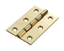 HDSW3 - Carlisle Brass Double Steel Washered Butt Hinges 102mm x 67mm x 2&period;5mm Satin Brass