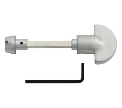 Click Here To Enlarge This Photo Of SP104LSC - Carlisle Brass Thumbturn & Release For Bathroom Levers &lpar;4&period;9 x 80mm Spindle&rpar; Satin Chrome