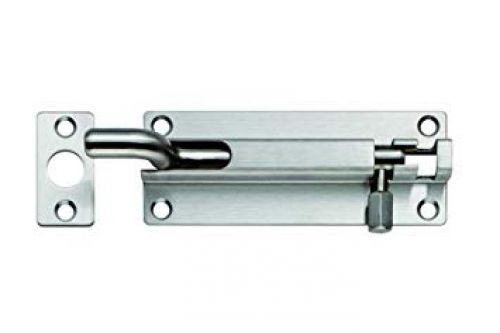 Click Here To Enlarge This Photo Of BBT1150CR&sol;BSS - Carlisle Brass Eurospec 150 x 38mm Cranked Barrel Bolt Bright Stainless Steel