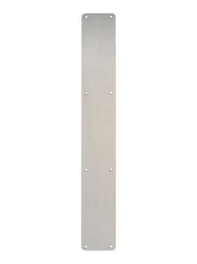 Click Here To Enlarge This Photo Of FPP1650SSS - Carlisle Brass Eurospec Finger Plate 650 x 75mm &lpar;Plain&rpar; Satin Stainless Steel