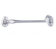 AA62SC - Carlisle Brass Heavyweight Cabin Hook &lpar;Silent Pattern&rpar; 152mm Satin Chrome