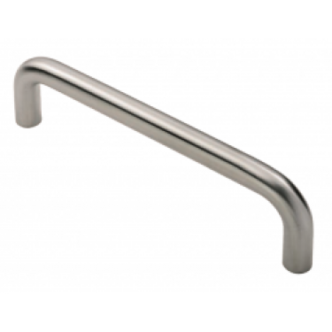 Click Here To Enlarge This Photo Of CPD1160SSS - Carlisle Brass Eurospec Solid Cabinet 'D' Pull Handle 10mm Dia&period; &lpar;160mm c&sol;c&rpar; G304 Satin Stainless Steel