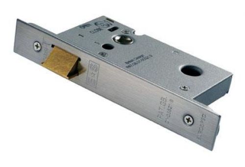 Click Here To Enlarge This Photo Of ULS5030SSS - Carlisle Brass Eurospec Easi-T Upright Latch 76mm Satin Stainless Steel