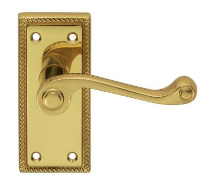 Click Here To Enlarge This Photo Of CBG2 - Carlisle Brass Georgian Lever Latch Furniture &lpar;Contract Range&rpar; Polished Brass