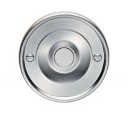 AQ30SC - Carlisle Brass Round Bell Push 65mm x 7mm Satin Chrome