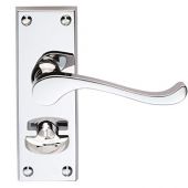 CBS55WCCP - Carlisle Brass Victorian Scroll- Lever Privacy Furniture &lpar;Contract Range&rpar; Polished Chrome