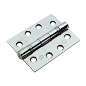 CEN1433&sol;13BSS - Carlisle Brass Eurospec 102mm x 76mm x 3mm Grade 13 &lpar;316 Stainless Steel&rpar; Ball Bearing Hinges Polished Stainless Steel