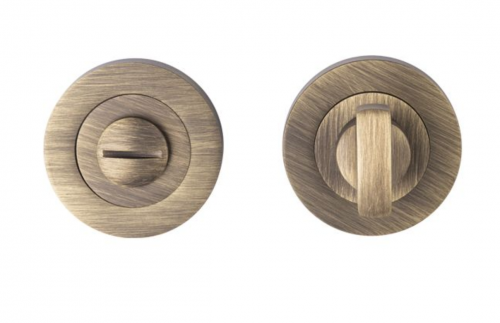 Click Here To Enlarge This Photo Of EUL004AB - Carlisle Brass Thumbturn & Release Antique Brass