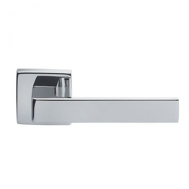 Click Here To Enlarge This Photo Of TC5CP - Carlisle Brass Manital 'Techna' Lever on Square Rose Polished Chrome