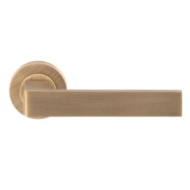 Click Here To Enlarge This Photo Of EUL010AB - Carlisle Brass 'Sasso' Lever on Rose Antique Brass