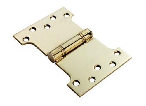 Click Here To Enlarge This Photo Of H2N1446PVD - Carlisle Brass Eurospec 102mm x 152 x 3&period;5mm Parliament Hinges c&sol;w Screws PVD Stainless Brass