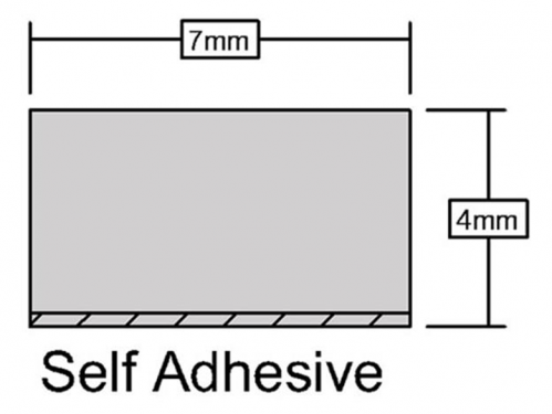 Click Here To Enlarge This Photo Of Stormguard Self Adhesive Foam 15m Brown &lpar;05SR022015MB&rpar;