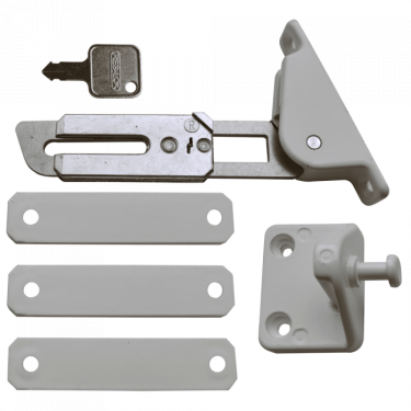 Click Here To Enlarge This Photo Of AS11633 - ASEC Face Fix Locking Window Restrictor Kit &lpar;Right Hand&rpar;