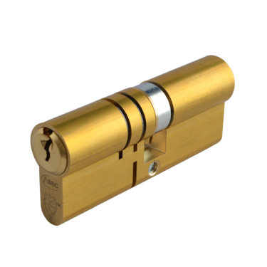 Click Here To Enlarge This Photo Of AS10355 - ASEC Kite Elite 3 Star Snap Resistant Double Euro Cylinder - 85mm 45&sol;40 &lpar;40&sol;10&sol;35&rpar; KD Satin Brass