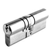 AS11829 - ASEC Kite Elite 3 Star Snap Resistant Double Euro Cylinder - 75mm 40&sol;35 &lpar;35&sol;10&sol;30&rpar; KD Polished Chrome