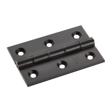 Click Here To Enlarge This Photo Of HDPBW21MB - Carlisle Brass Double Phosphor Bronze Washered Butt Hinges 76mm x 50mm x 2&period;5mm Matt Black