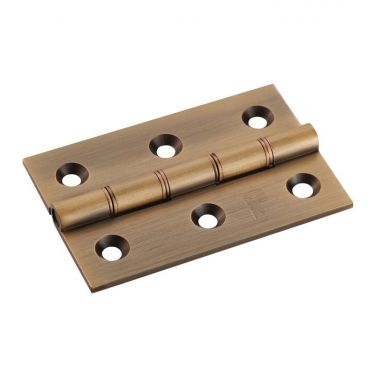 Click Here To Enlarge This Photo Of HDPBW21AB - Carlisle Brass Double Phosphor Bronze Washered Butt Hinges 76mm x 50mm x 2&period;5mm Antique Brass