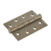 HIN1433P&sol;13AB - Carlisle Brass Eurospec 102mm x 76mm x 3mm CE Fire Rated Grade 13 Ball Bearing Hinges Antique Brass