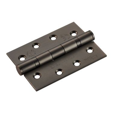Click Here To Enlarge This Photo Of HIN1433P&sol;13MBRZ - Carlisle Brass Eurospec 102mm x 76mm x 3mm CE Fire Rated Grade 13 Ball Bearing Hinges Matt Bronze