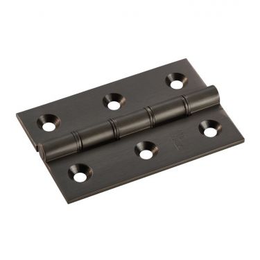 Click Here To Enlarge This Photo Of HDPBW21MBRZ - Carlisle Brass Double Phosphor Bronze Washered Butt Hinges 76mm x 50mm x 2&period;5mm Matt Bronze