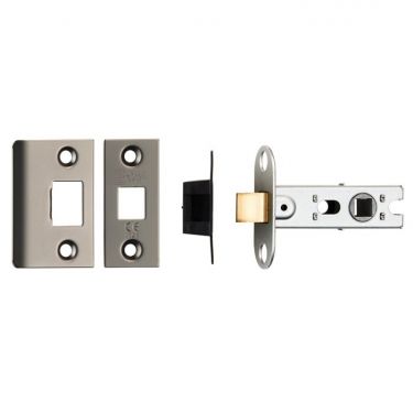 Click Here To Enlarge This Photo Of BTL25MBRZ - Carlisle Brass Eurospec 64mm CE Tubular Mortice Latch &lpar;Square&rpar; Matt Bronze