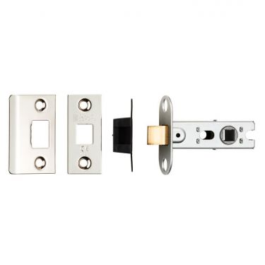 Click Here To Enlarge This Photo Of BTL25NP - Carlisle Brass Eurospec 64mm CE Tubular Mortice Latch &lpar;Square&rpar; Polished Nickel