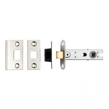 Click Here To Enlarge This Photo Of BTL30NP - Carlisle Brass Eurospec 76mm CE Tubular Mortice Latch &lpar;Square&rpar; Polished Nickel
