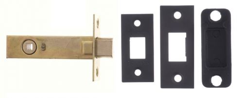 Click Here To Enlarge This Photo Of Atlantic - ADB25MB Tubular Mortice Deadbolt 2&period;5" - Matt Black